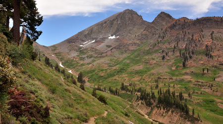 Farewell Gap from the Fraklin trail