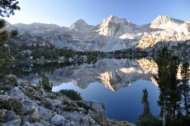 Rae Lakes Morning