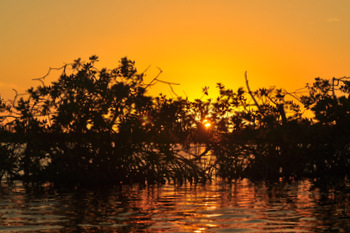 Sunset at Hell's Bay