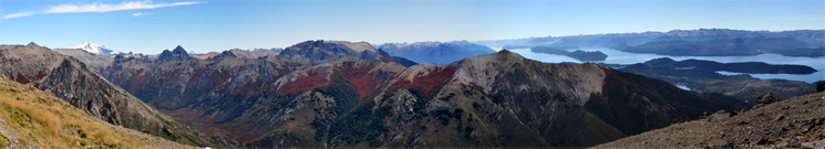 Panorama desde el Cerro Catedral Panorama desde el Cerro Catedral