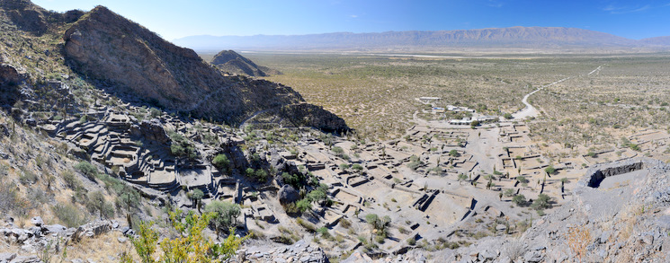 City of Quilmes from a pucará