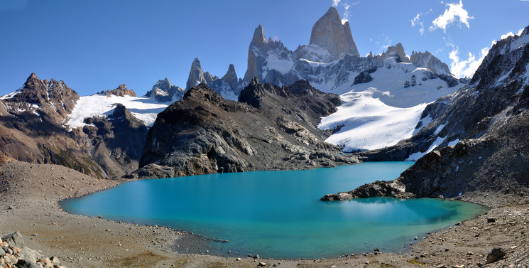 Vista from Laguna de los Tres Vista from Laguna de los Tres