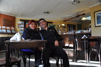 Desayunando en La Leona